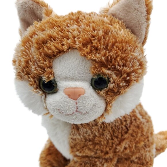 10" TABBY CAT Princess Soft Toys MELISSA & Doug Beanbag Plush Stuffed Kitten Toy - Picture 2 of 7